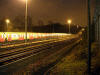 Depot at night