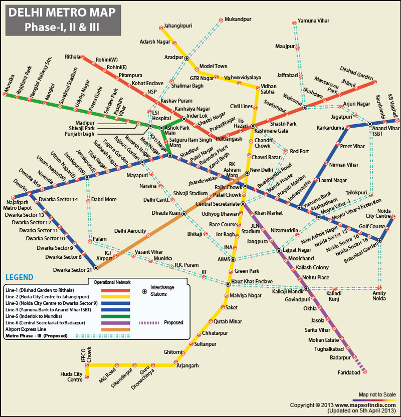 Dronacharya Metro Station Map Delhi Metro